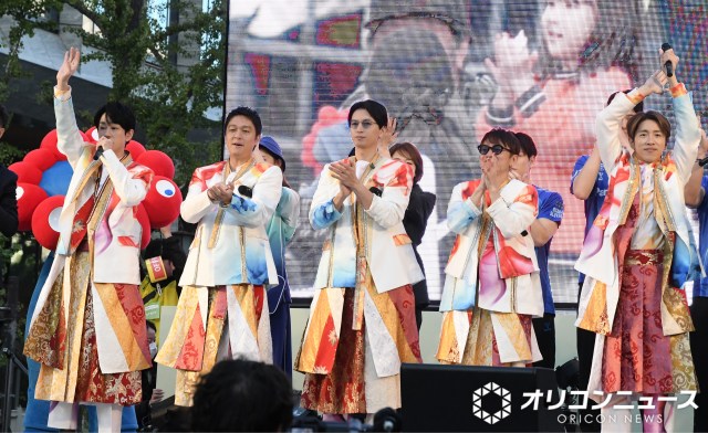 『御堂筋ランウェイ2025』に登場したSUPER EIGHT（C）ORICON NewS inc.