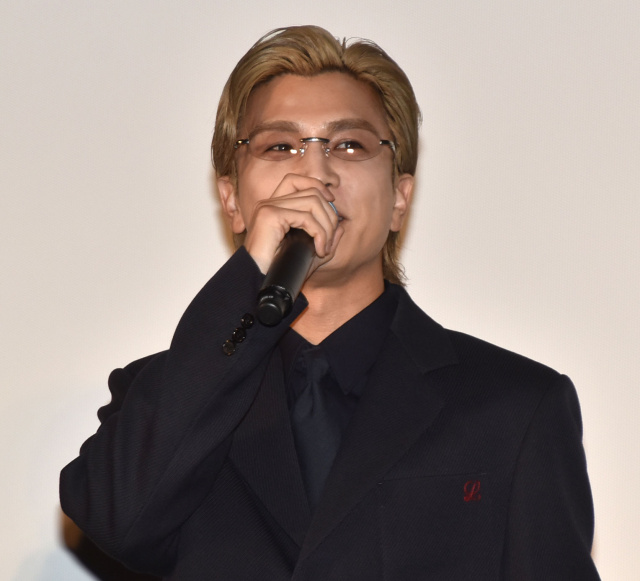 イベントに金髪で登場した三代目 J SOUL BROTHERS・岩田剛典 （C）ORICON NewS inc.