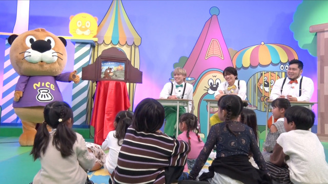 5日放送『ニカゲーム』に出演する（左から）二階堂高嗣、猪俣周杜、猪俣周杜　（C）テレビ朝日