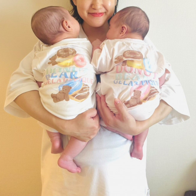 5歳の長男と生後4ヵ月の男女双子を育てるみーさん