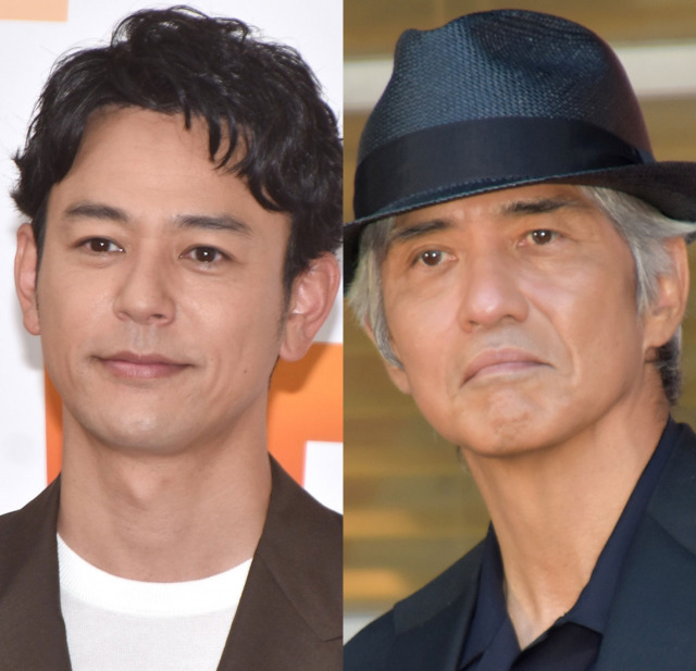 （左から）妻夫木聡、佐藤浩市 （C）ORICON NewS inc.