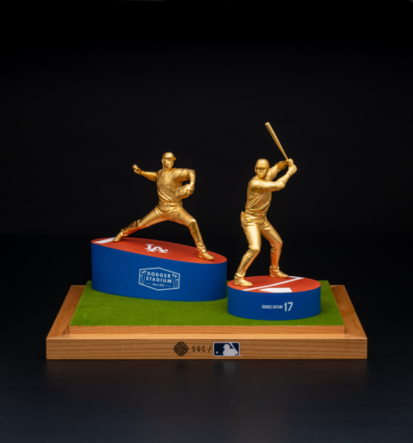 高島屋大阪店『黄金展』に大谷翔平が登場＝K24 二刀流大谷翔平