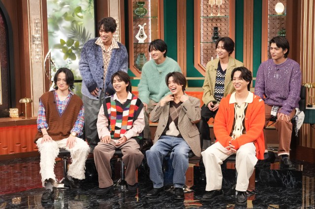 『with MUSIC』に出演するtimelesz（C）日本テレビ