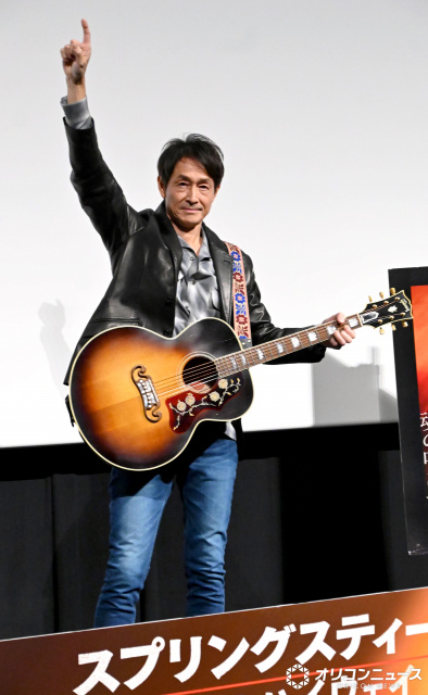 映画『スプリングスティーン 孤独のハイウェイ』公開直前プレミアイベントに登場した吉田栄作 （C）ORICON NewS inc.