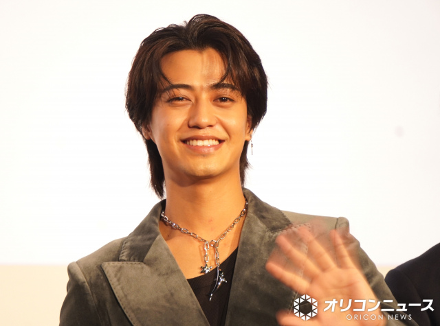 映画『君の顔では泣けない』公開記念舞台あいさつに登壇したKing ＆ Prince・高橋海人