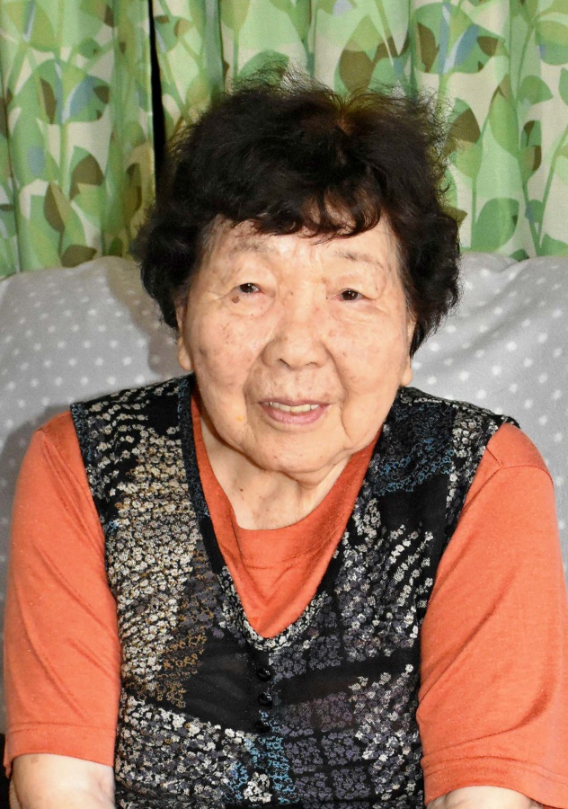 「自由に物が言えない時代を二度と繰り返してはいけない」と話す樋渡カズエさん