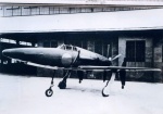 Ｂ２９迎撃用に製造された局地戦闘機・震電（樋渡カズエさん提供）