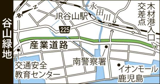 地図・谷山緑地