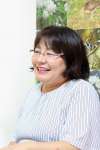 ＮＰＯ法人徳之島虹の会事務局長　美延睦美さん＝１０日、伊仙町