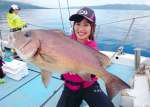 鹿児島湾で釣り上げたコロダイ＝７月中旬