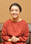 11月１日放送開始の連続テレビ小説「カムカムエヴリバディ」のヒロインを務める上白石萌音さん