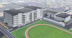 京セラが鹿児島国分工場に新設する工場２棟の完成予想図（京セラ提供）