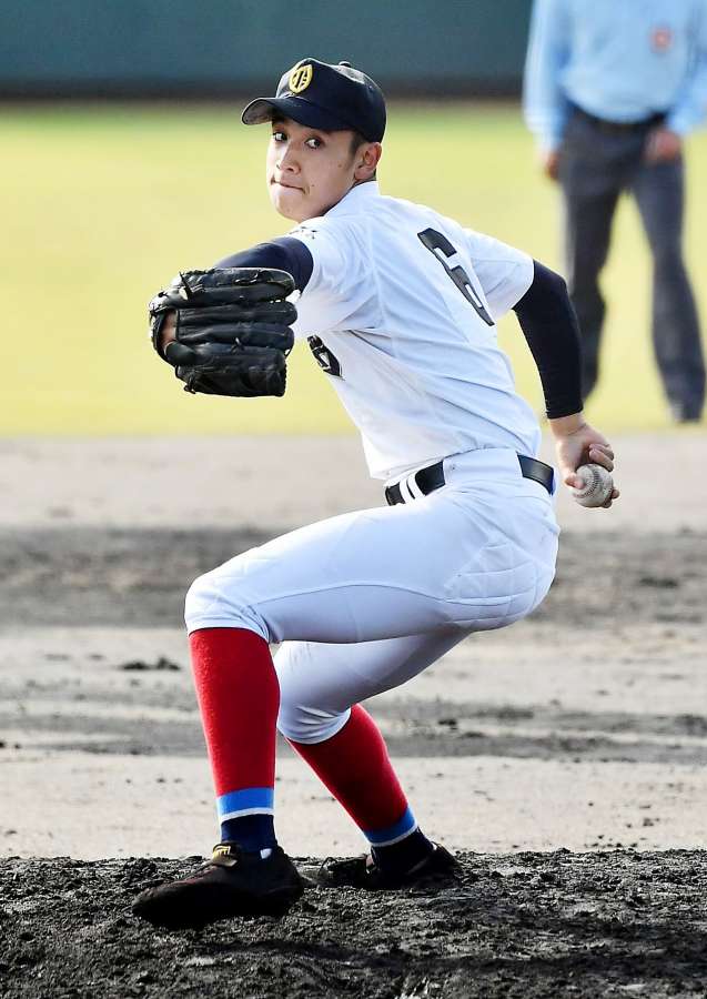 好リリーフをみせた大島２番手の武田