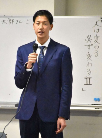 「元気な体に戻すことが次の目標」と話す横田慎太郎さん