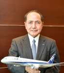 ＡＮＡホールディングス社長に就く芝田浩二さん＝東京・港区