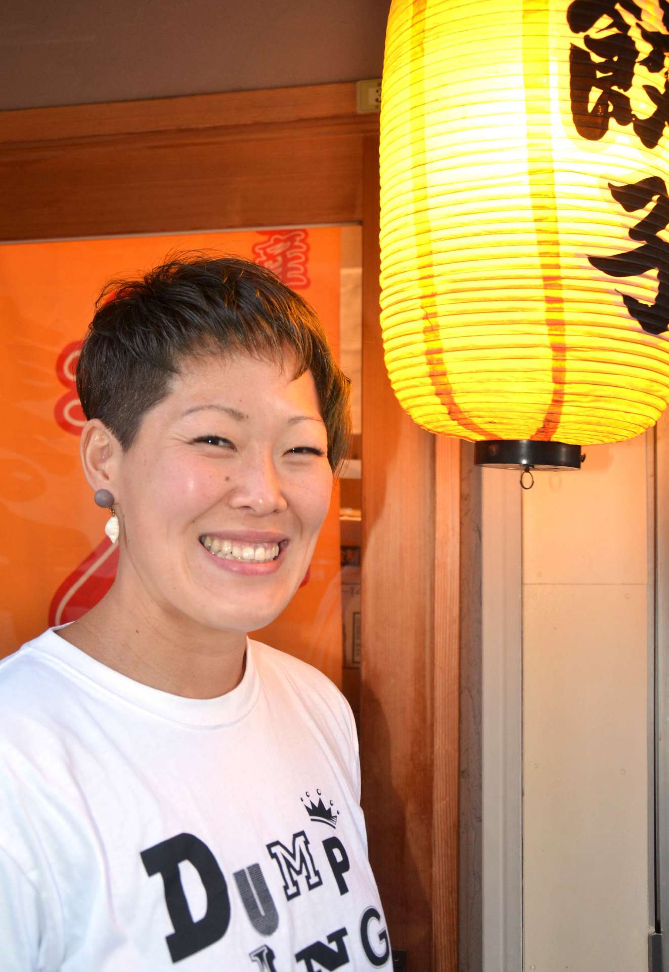 焼き餃子協会鹿児島支部長に就任したカタオカマナミさん