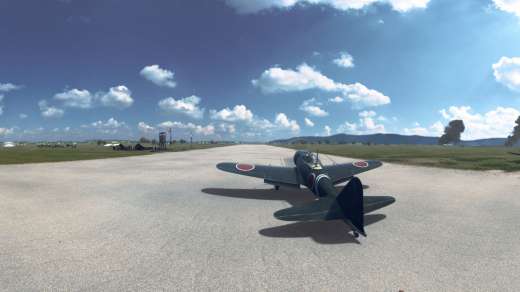 鹿屋市が作成したＶＲ動画「笠野原基地編」の一場面（同市提供）