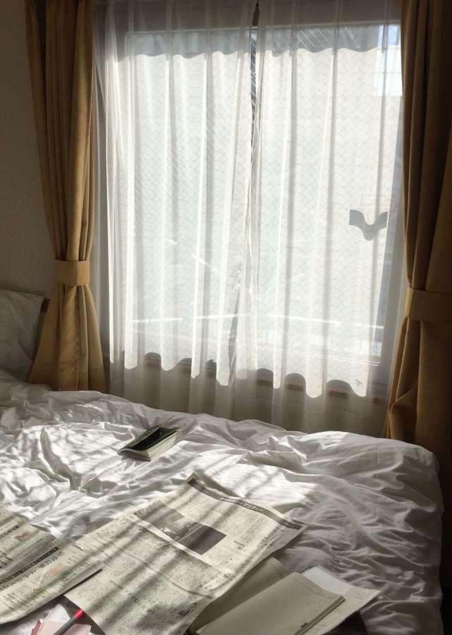 療養先のホテルの部屋