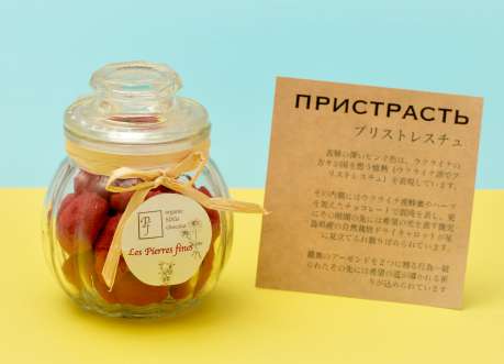 利益がウクライナ支援に寄付されるチョコレート「プリストレスチュ」