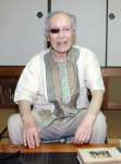 「これからも平和な世界を見続けたい」と語る入来院元彦さん＝４日、日置市吹上町中原