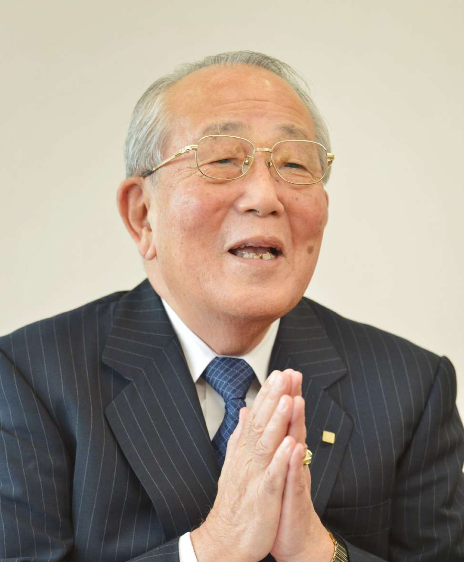 京セラ名誉会長の稲盛和夫さん