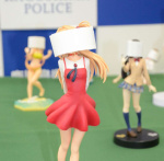 鹿児島県警が公開した著作権法違反の疑いで押収された改造フィギュアの一部