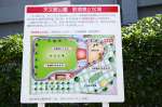 飲酒禁止区域を知らせる表示＝鹿児島市千日町の天文館公園