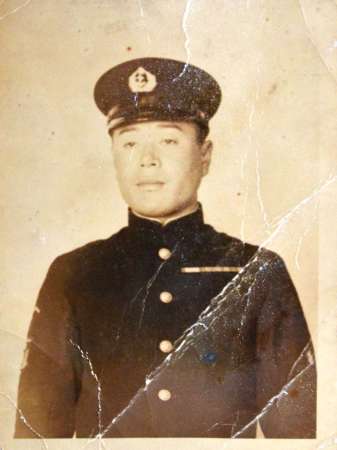 沖縄戦に派兵途中で戦死した今村順藏さん（遺族提供）