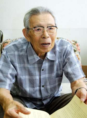 命がけだったという避難の様子を話す花田行孝さん