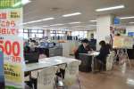 移住相談を受け付ける都城市役所の「移住・定住サポートセンター」＝２５日、同市姫城町