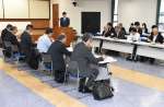 放送事業部の方針などが示された薩摩川内市観光物産協会の株主総会＝６月６日、同市の川内商工会議所