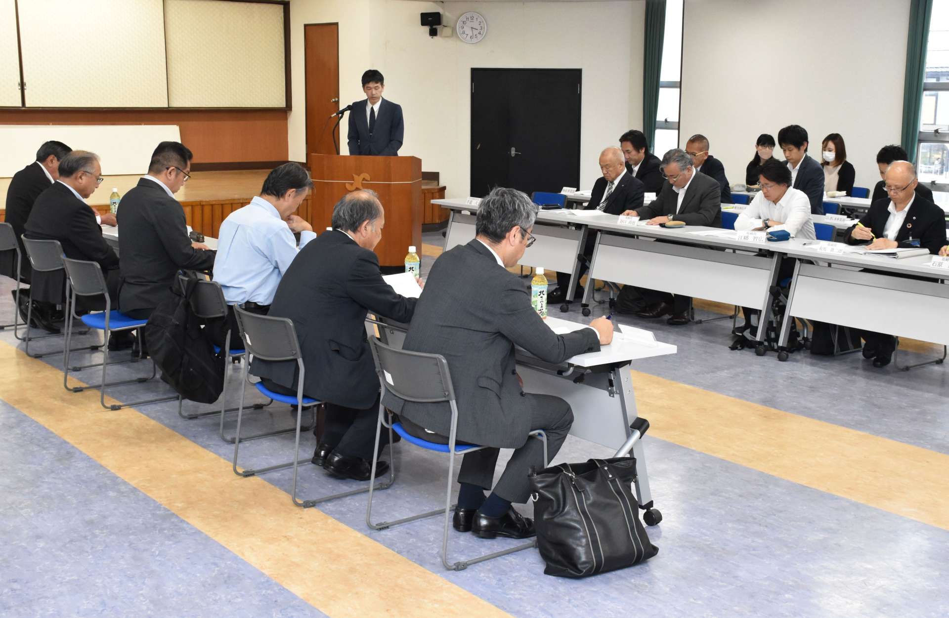 放送事業部の方針などが示された薩摩川内市観光物産協会の株主総会＝６月６日、同市の川内商工会議所