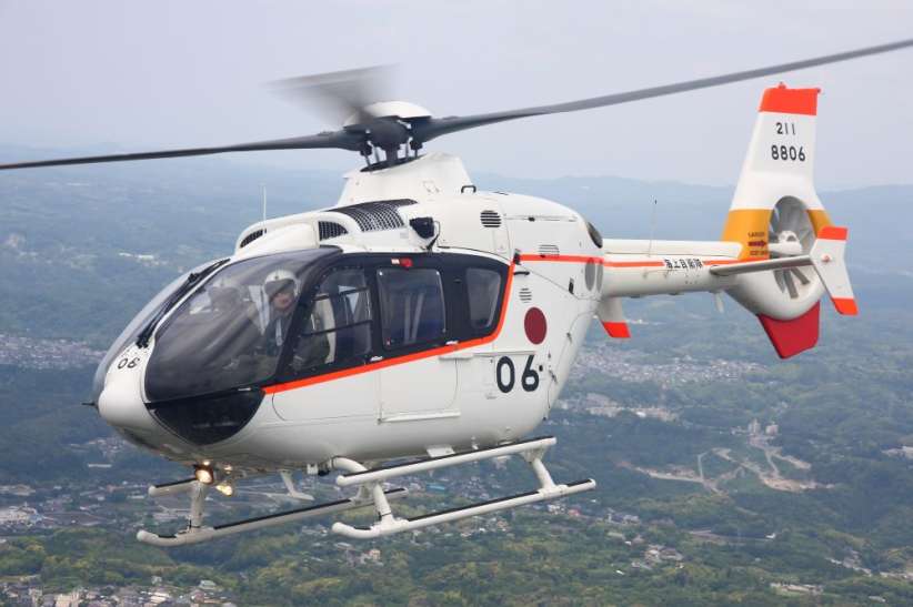 〈関連〉ヘリコプターTH135練習機（海上自衛隊鹿屋航空基地ホームページから引用）
