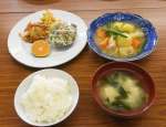 介護予防料理教室の献立＝南さつま市の津貫地区公民館