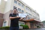 鹿児島Ｕに譲渡され「つわぶき寮」となる喜入シーメンズクラブ＝鹿児島市喜入