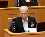 〈関連〉百条委員会の設置決議案について討論を聞く鹿児島県警の野川明輝本部長＝９日午後、県議会