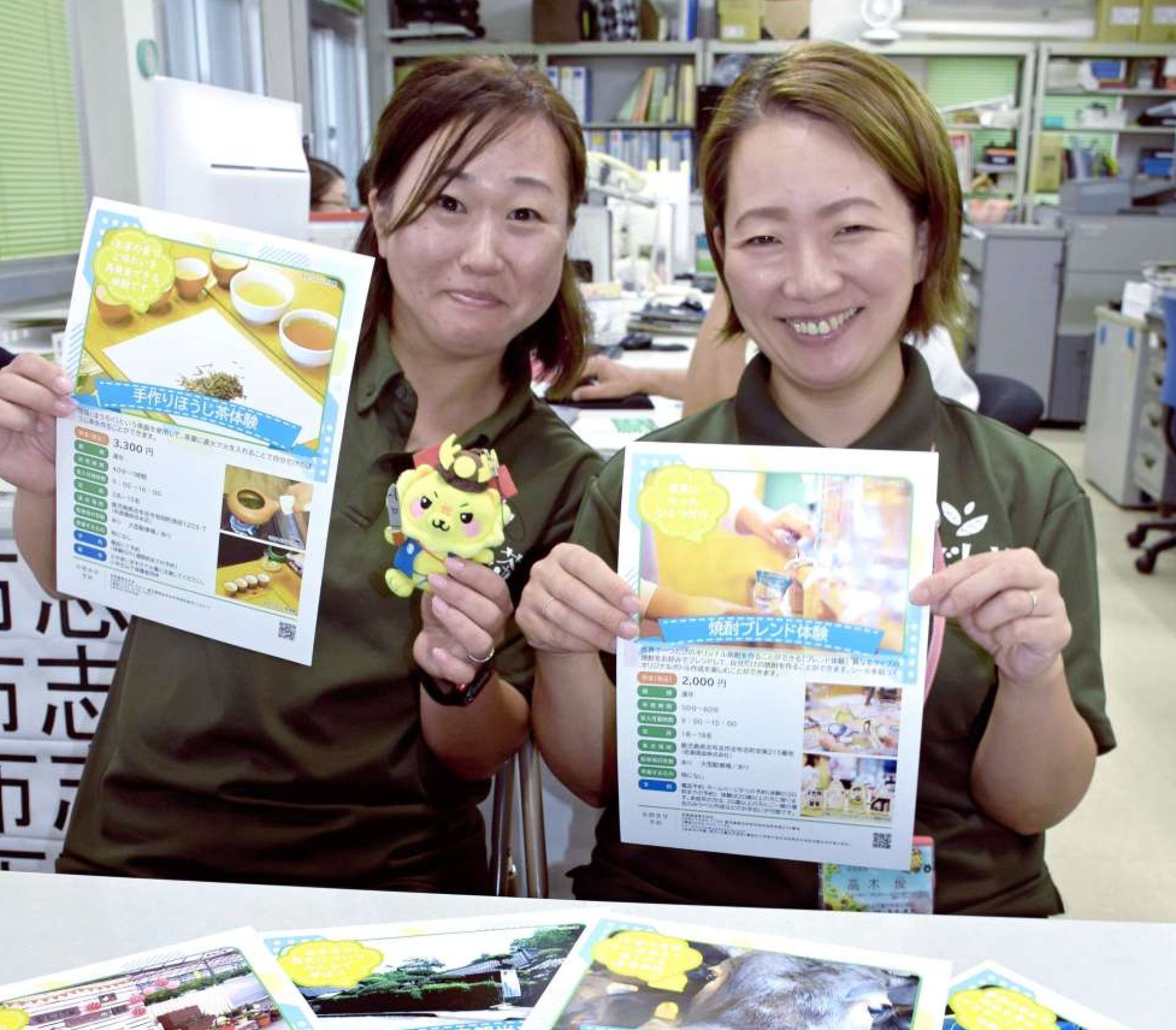 体験型観光をＰＲする志布志市観光特産品協会＝同市志布志町志布志２丁目