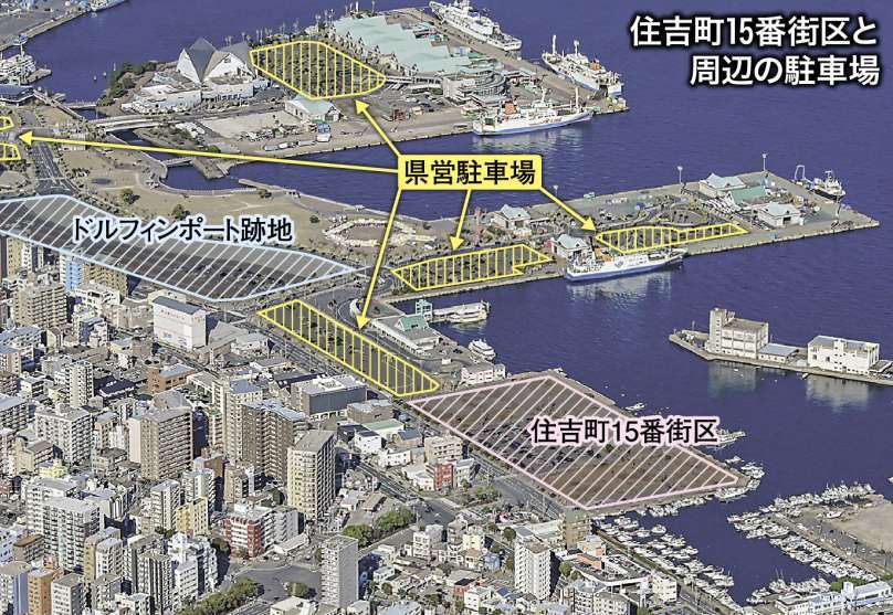 住吉町１５番街区周辺の地図