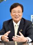 2期目の立候補を表明している田中良二薩摩川内市長