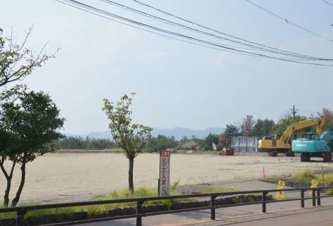 〈関連〉桜島学校の建設予定地＝鹿児島市桜島横山町