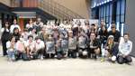 いぶすき映画祭で上映された１２作品の監督とスタッフら＝指宿市民会館