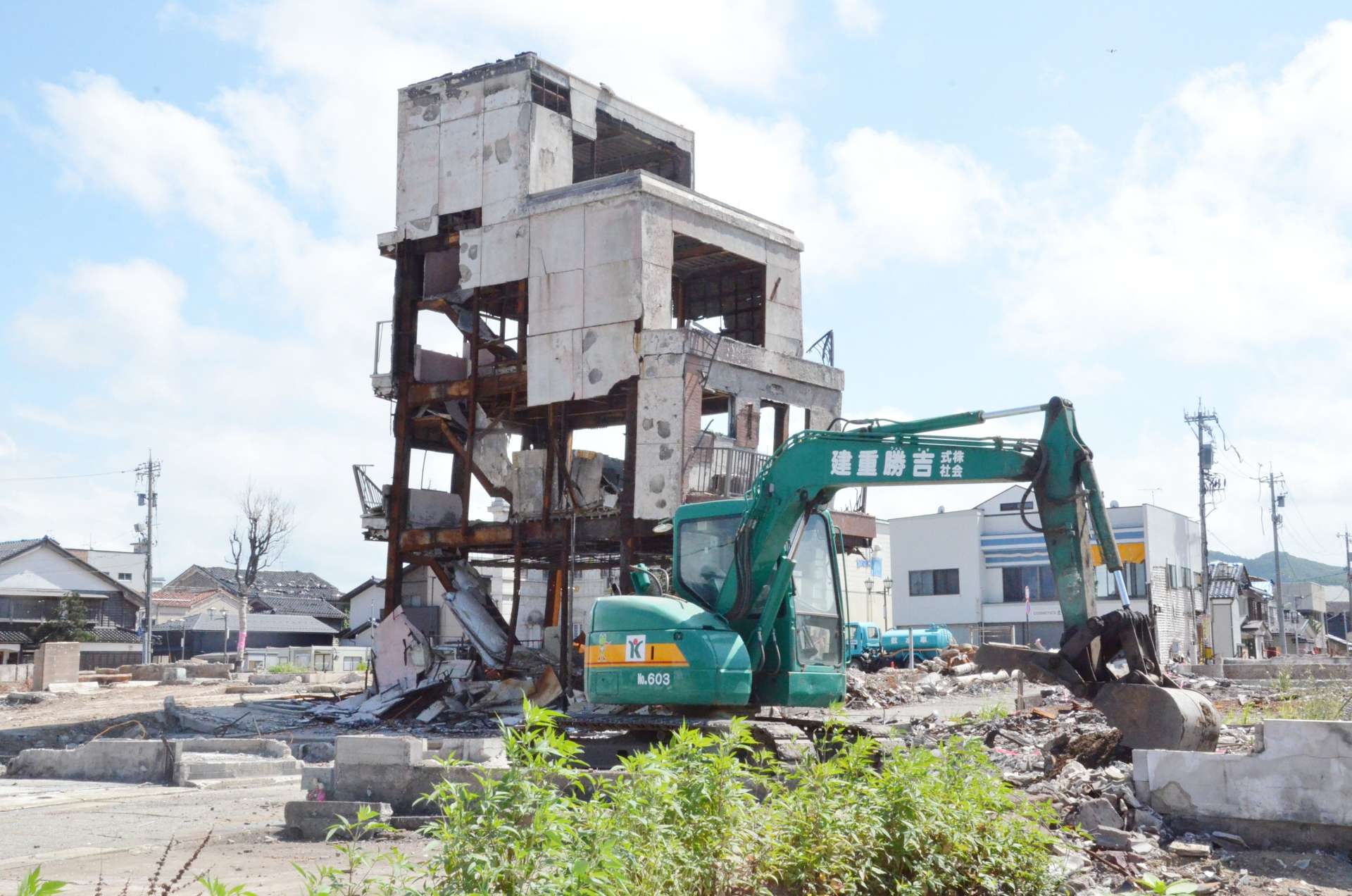 〈資料写真〉能登半島地震の被災地