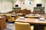 薩摩川内市議会の本会議場。新たな市議による議論がまもなく始まる＝１日、薩摩川内市