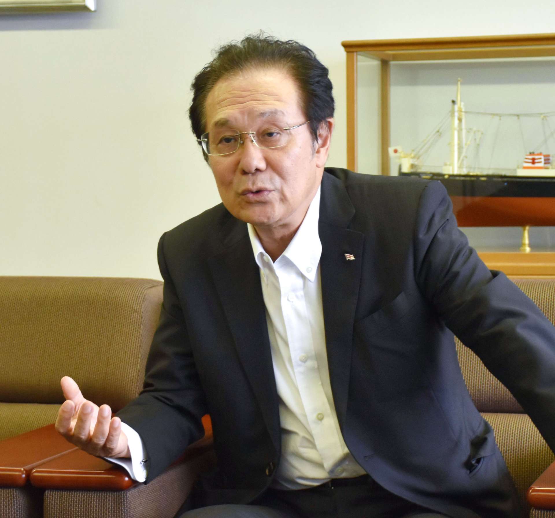 極洋の井上誠社長