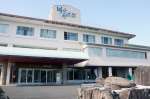 ２０２５年３月末で閉館する国民宿舎「吹上砂丘荘」＝日置市吹上町今田
