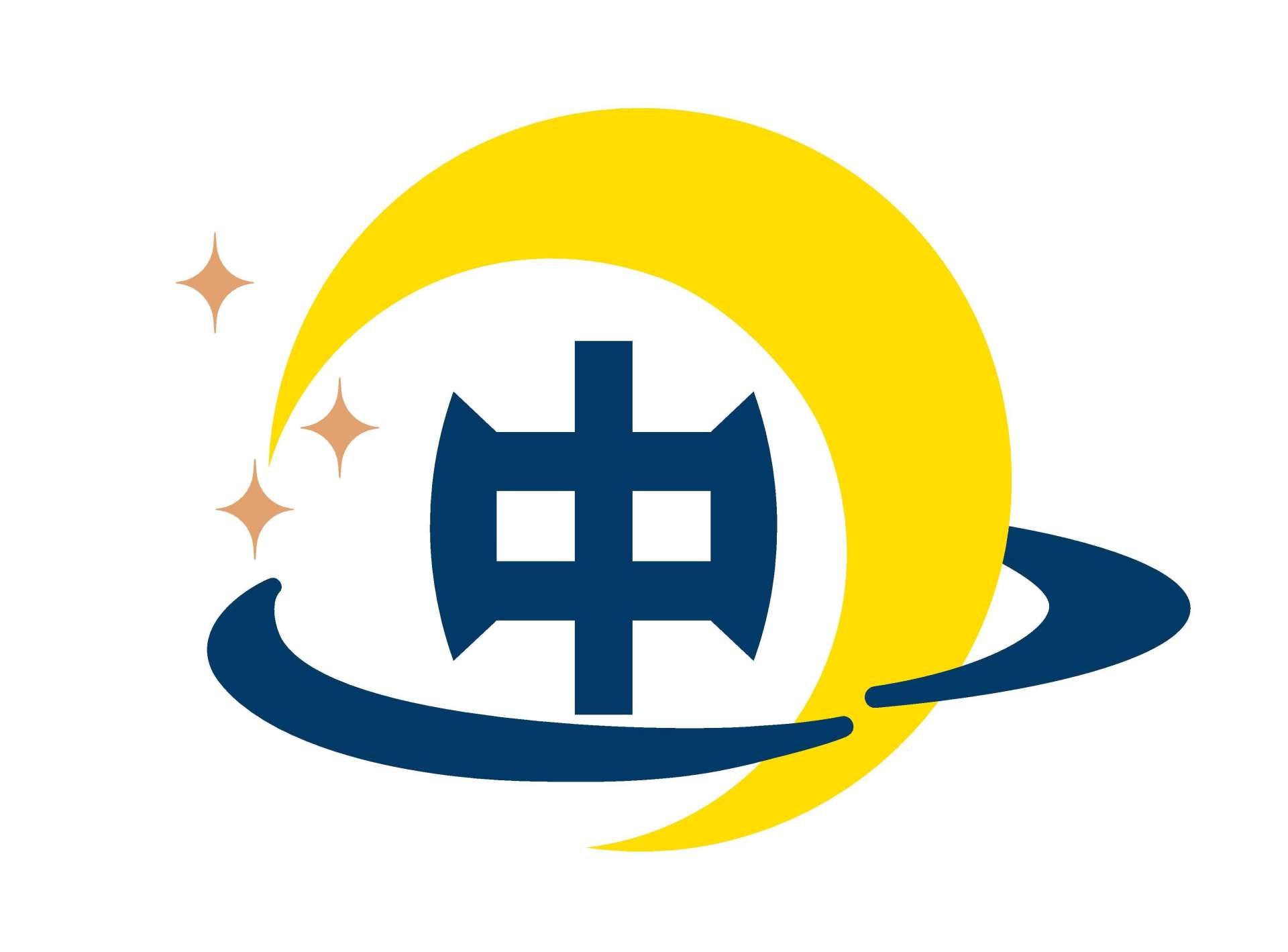 県内初となる県立夜間中学「いろは中学校」の校章
