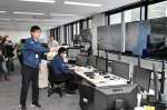 報道陣に公開された名瀬測候所＝５日、奄美市名瀬