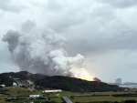 〈別アングル〉燃焼試験中に爆発した「イプシロンＳ」の２段目エンジン＝２６日、南種子町の種子島宇宙センター（ＪＡＸＡ提供）