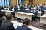 水俣病特別措置法を巡る集団訴訟の熊本地裁判決後に原告らが開いた集会＝３月２６日、東京・永田町