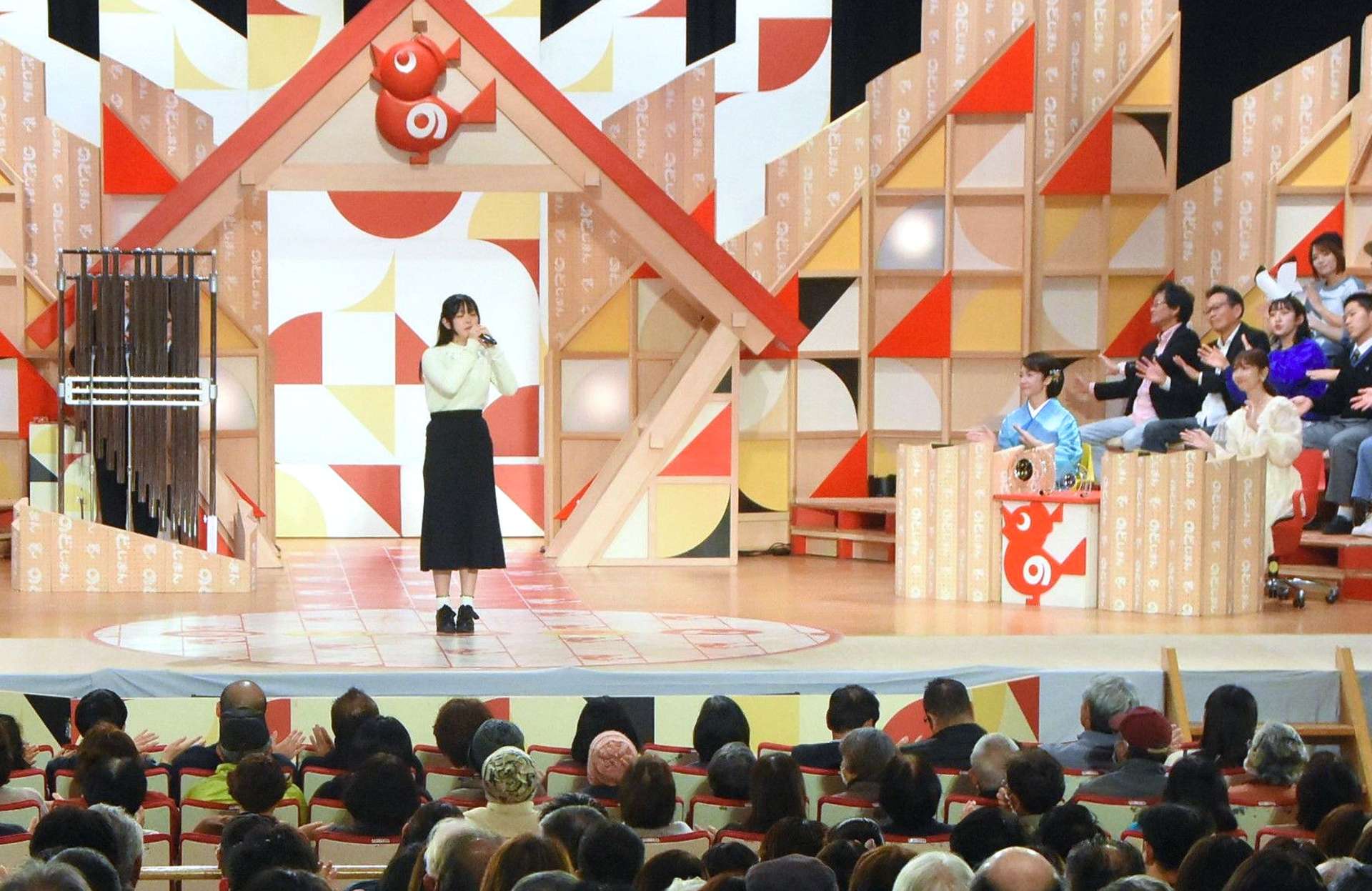 チャンピオンになった丸岡夢楽さん＝南さつま市の金峰文化センター